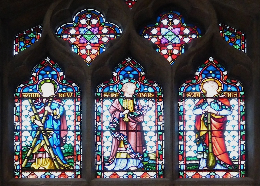 St Andrew, St Peter, St James