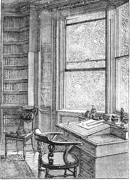 Dickens's study
