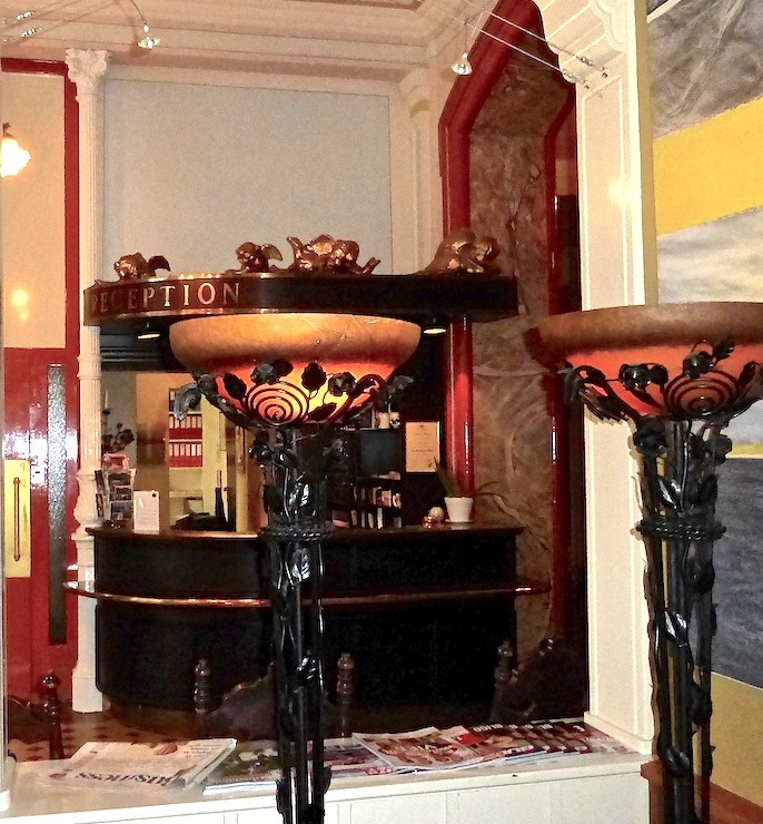 Hotel reception