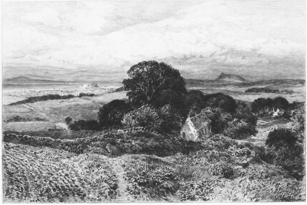 Distant View of Edinburgh