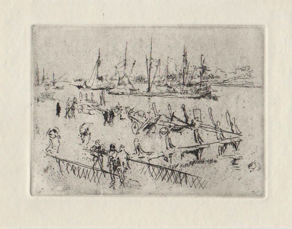 'Little Dordrecht,' by Whistler