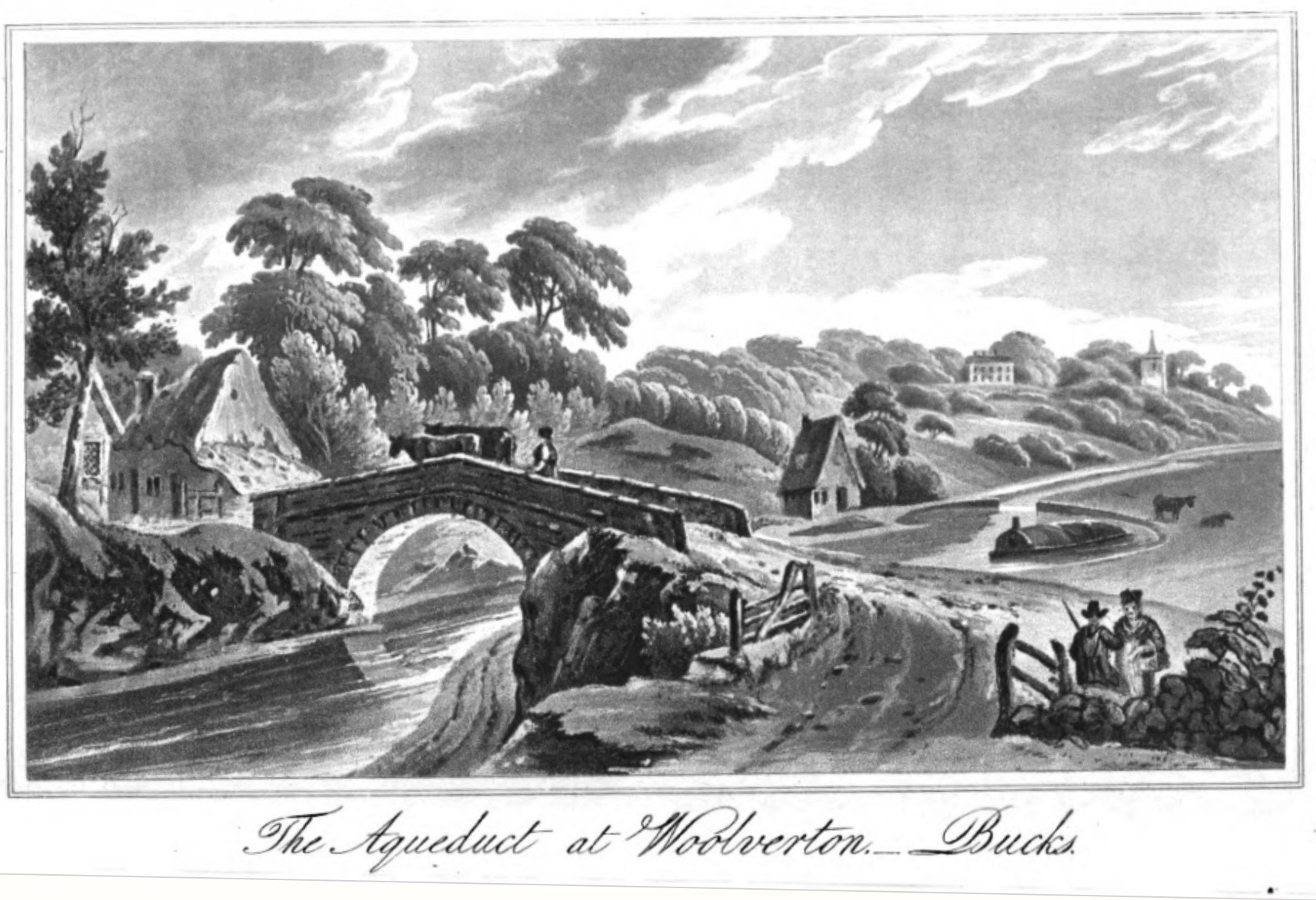 The Aqueduct at Wolverton, — Bucks.