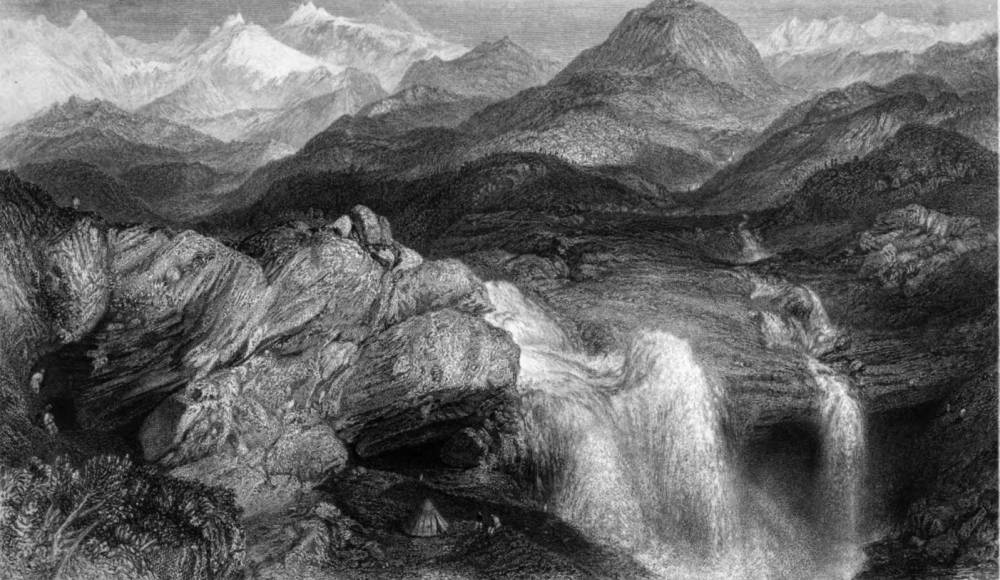 Falls near the Source of the Jumna