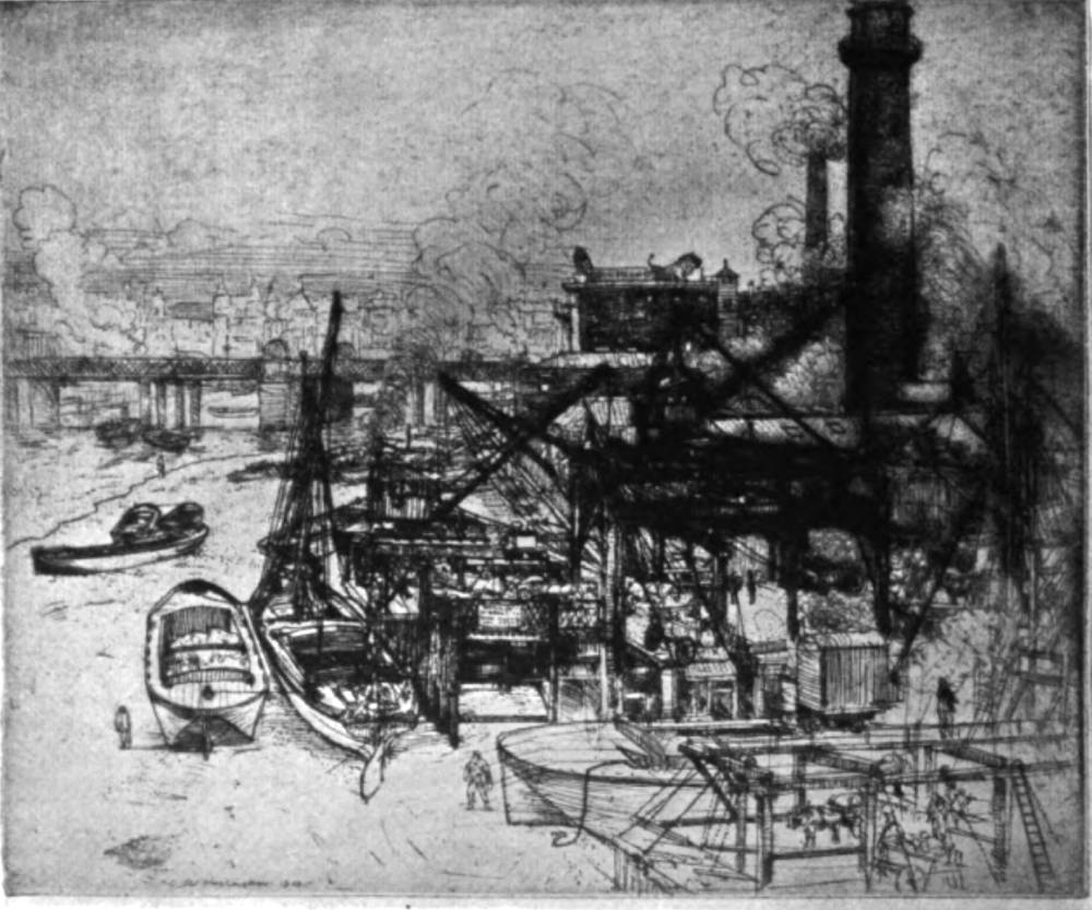 Chimneys and Cranes