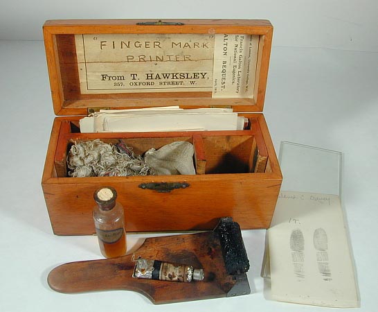 Sir Francis Galton's Portable Fingerprint Kit