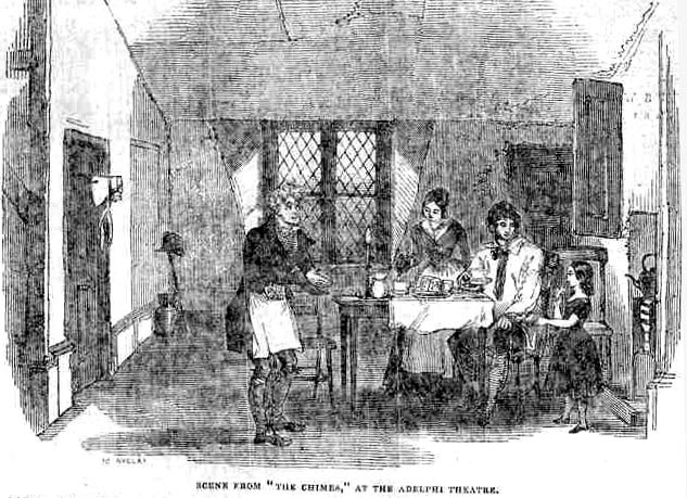 ILN picture of Theatrical adaptation of Dickens