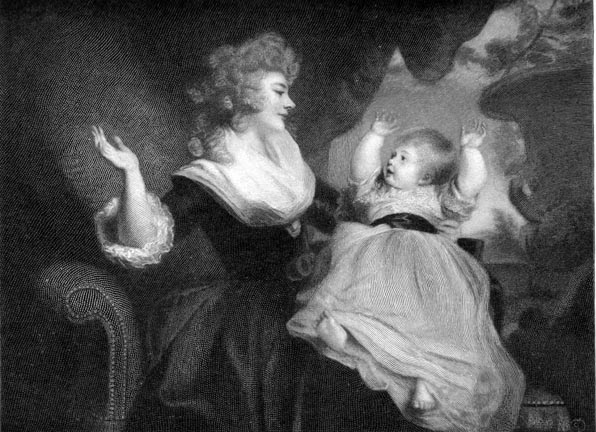 Duchess of Devonshire and Child