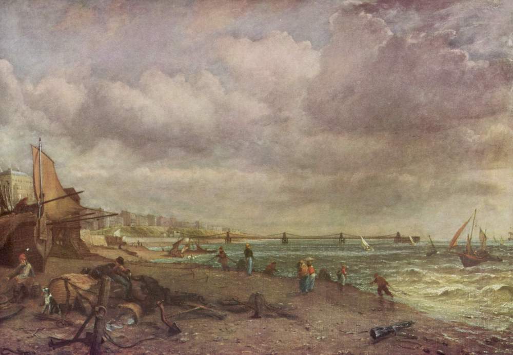“Chain Pier, Brighton” by John Constable