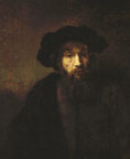 Rembrandt's Bust of a Bearded Man in a Cap