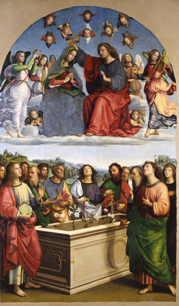 Raphael's The Coronation of the Virgin