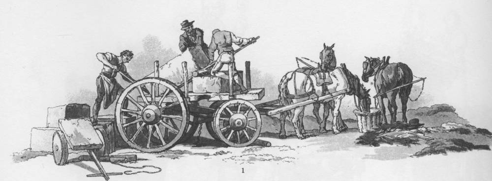 Loading a Stone Wagon