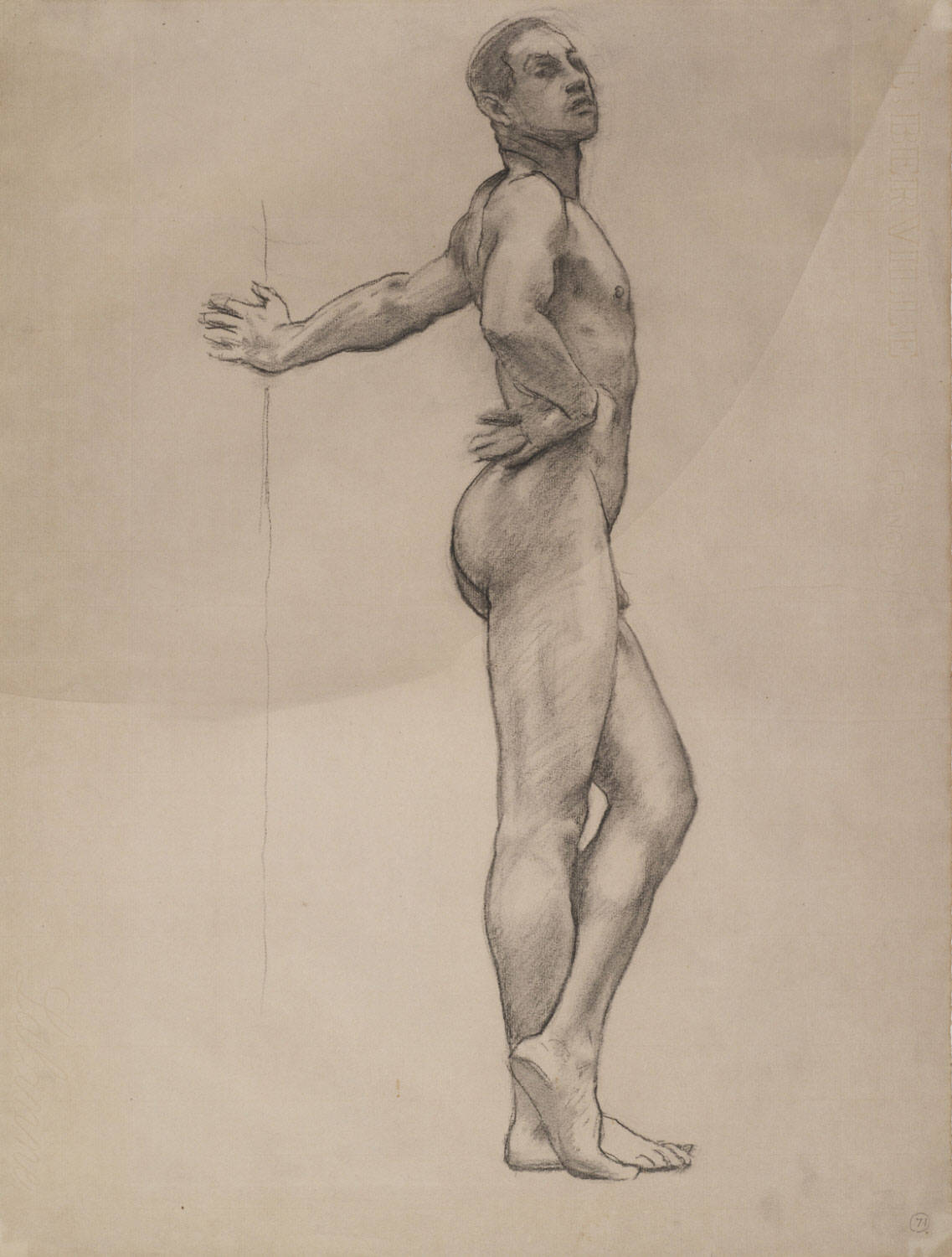Nude Male Standing (Thomas E. McKeller)