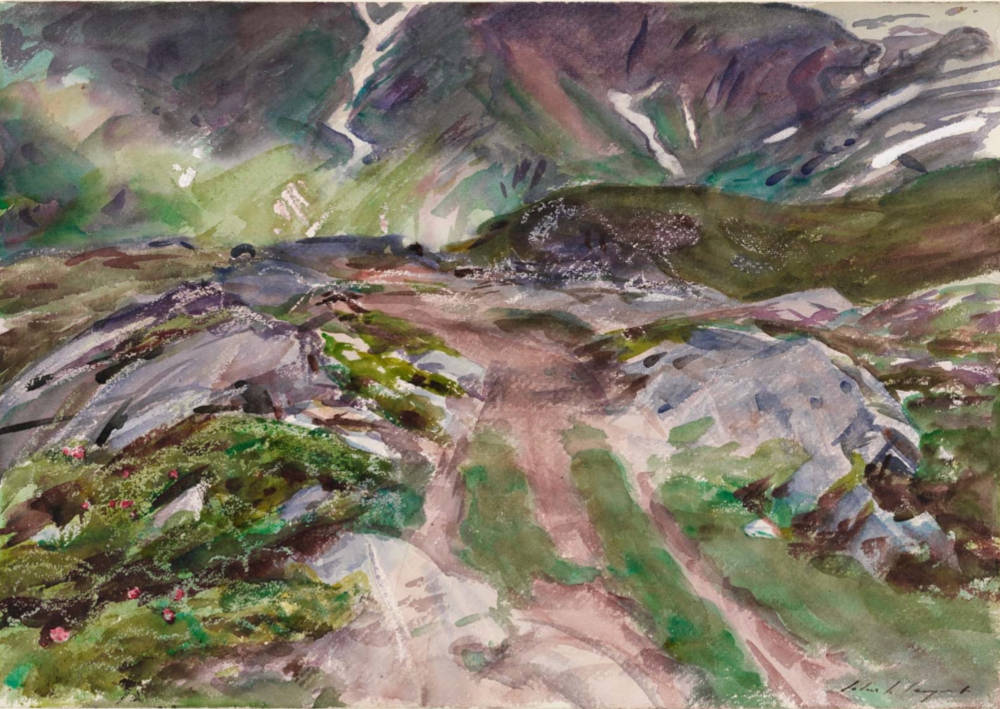 Simplon Pass: The Foreground
