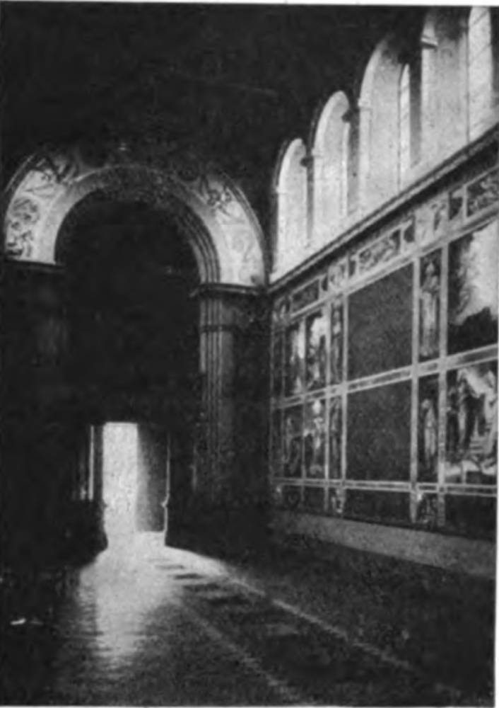 Interior of the Chapel of the Ascension