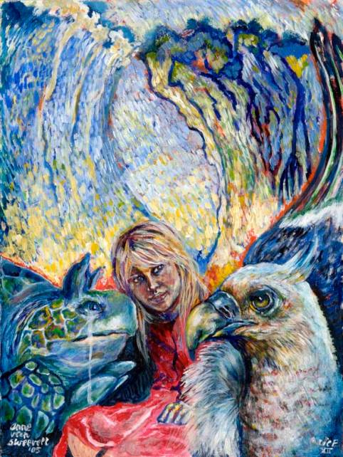 The Mock Turtle and the Gryphon