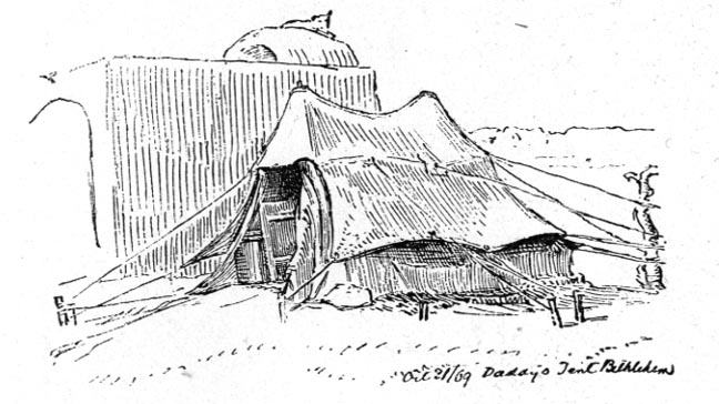 Daddy's Tent. Jerusalem