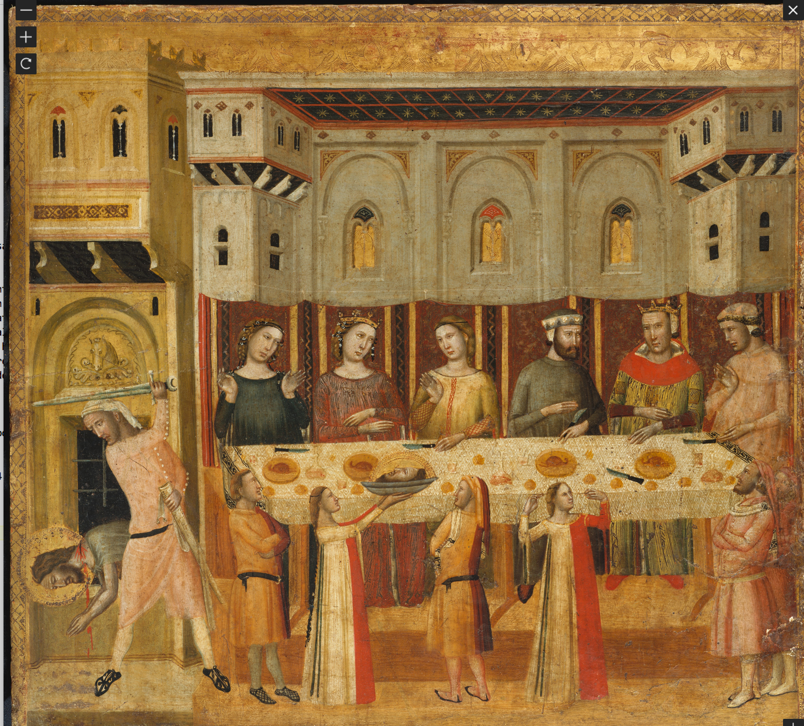 The Feast of Herod and the Beheading of the Baptist