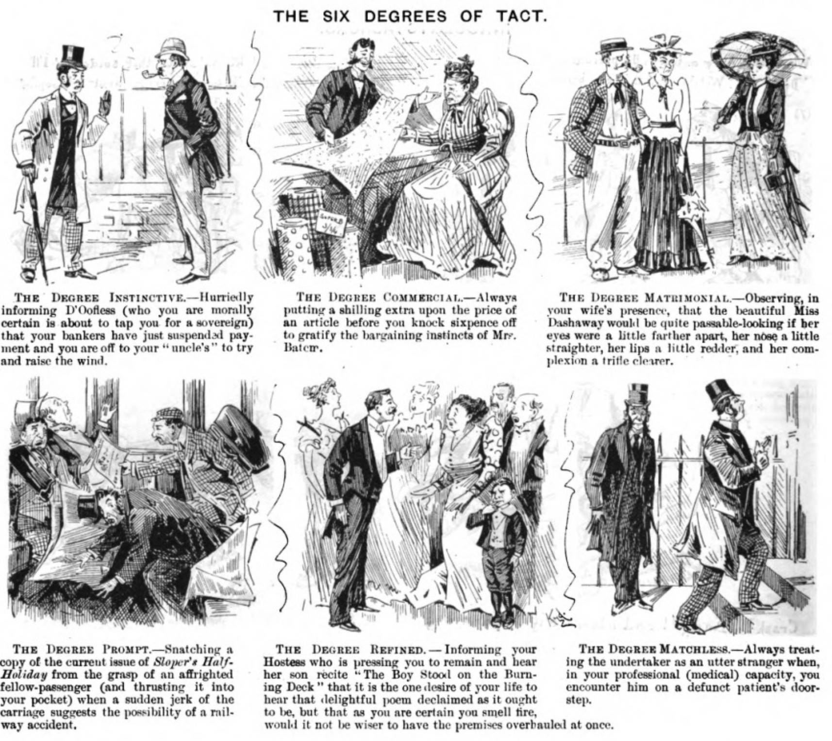 The Six Degrees of Tact