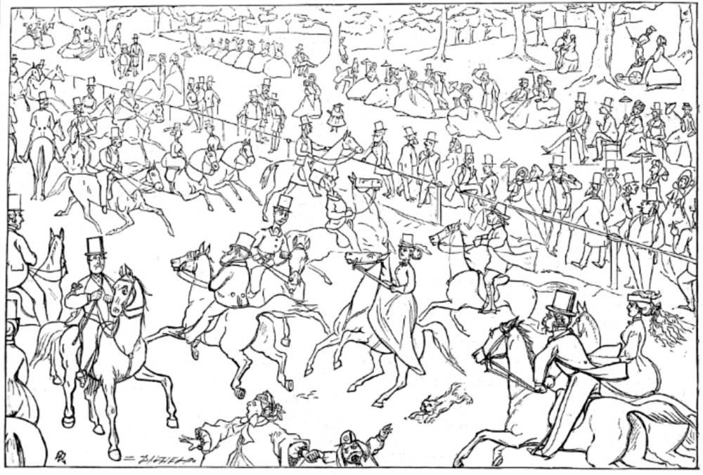 An Afternoon in the Park: Rotten Row