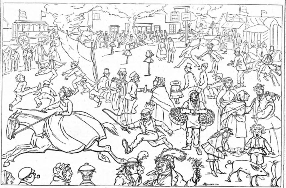 The People’s Pleasures. No. III.—The Overland Route to High Beach.