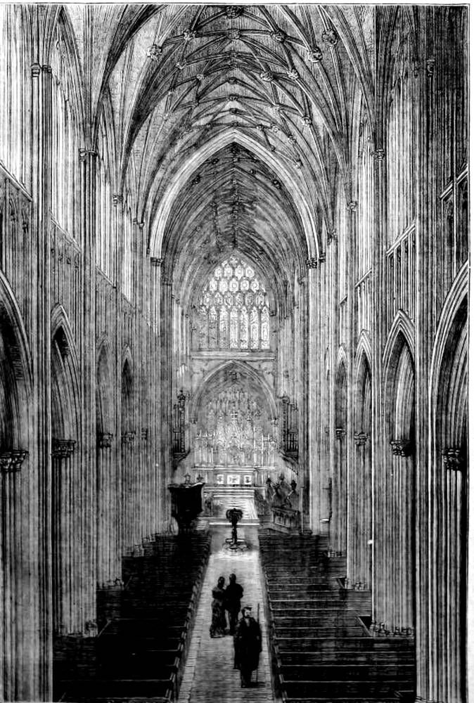 Interior of the Church of St.  Mary Redcliff