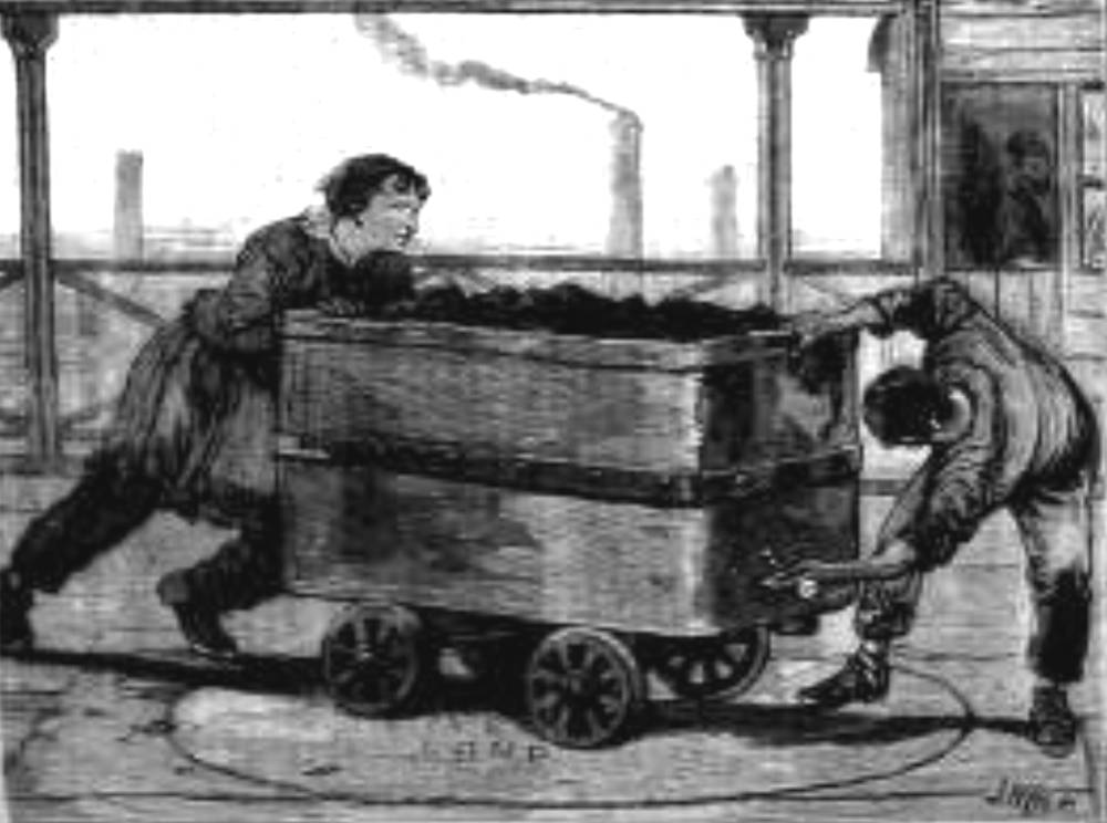 On the Pit Brow — Weighing the Coal