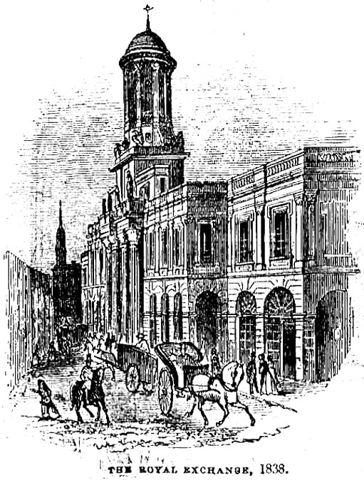 The Second Royal Exchange, 1669