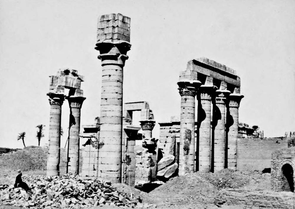 Cleopatra’s Temple at Erment near Thebes