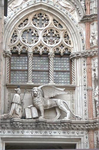 Entrance to the Palazzo Ducale