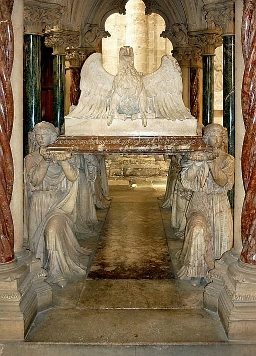 Foot of Bishop Wilberforce,” by H. H. Armstead and Sir George Gilbert Scott