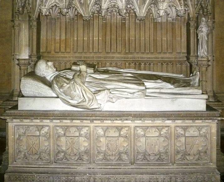 Memorial effigy of Dean
Howard,” by H. H. Armstead and George Gilbert Scott