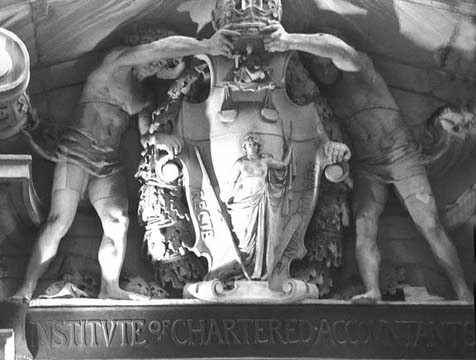 Entrance to Institute for Chartered Accountants Building