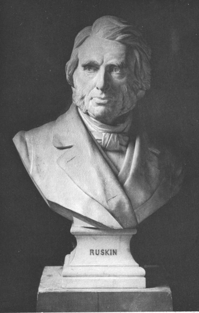Boehm's Bust of Ruskin