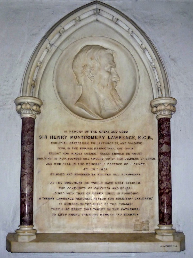 Memorial to Sir Henry Montgomery Lawrence