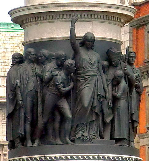 The O'Connell Monument, Dublin