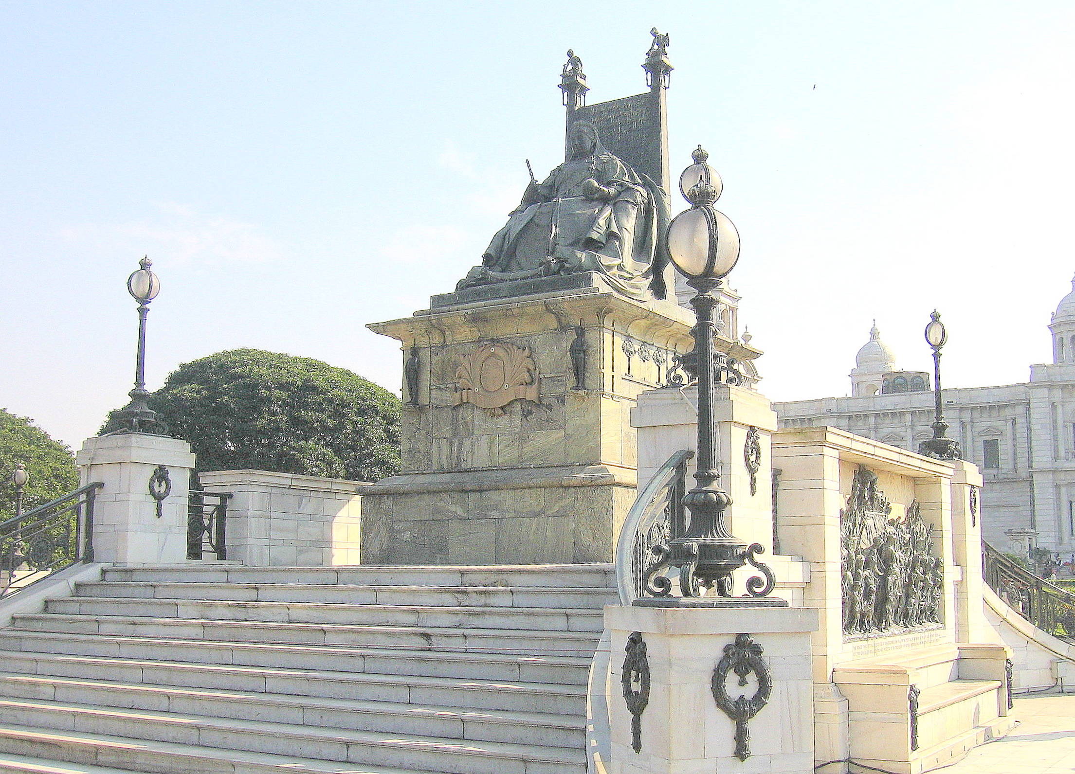 Frampton's Jubilee Monument for Queen Victoria, Calcutta