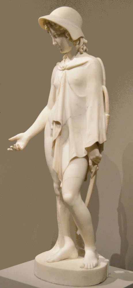 Cupid disguised as a Shepherd Boy