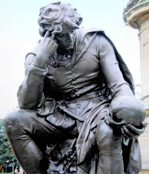 Gower's sculpture of Hamlet