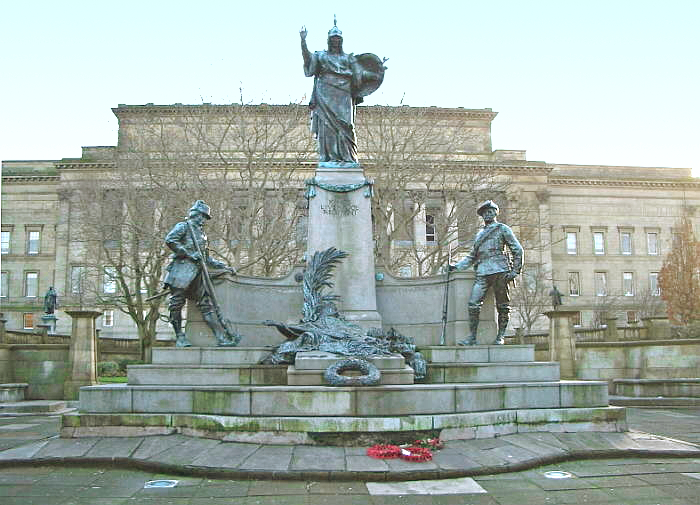 King's Liverpool Regiment Memorial, by William Goscombe John