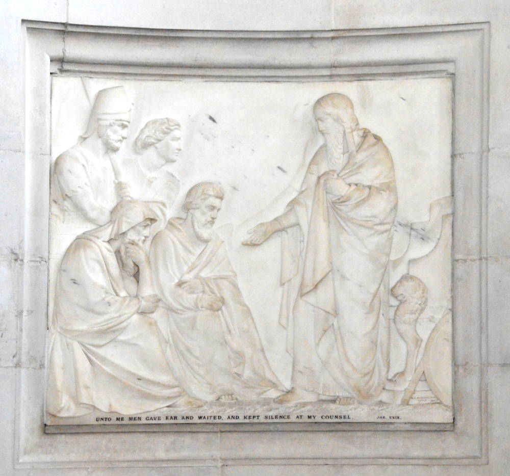 Unto me men gave ear and waited, and kept silence at my counsel, St.Paul's Cathedral