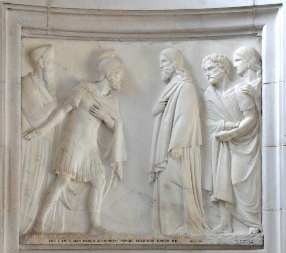 For I am a man under authority, having soldiers under me. Matt. VIII, St.Paul's Cathedral