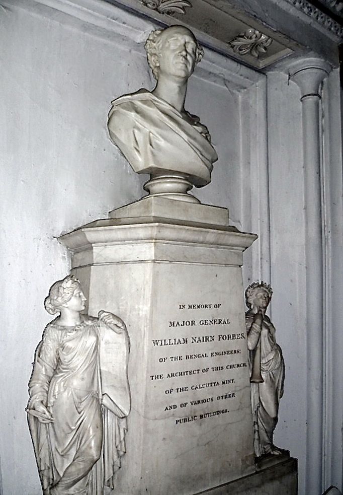 William Forbes Nairn, bust