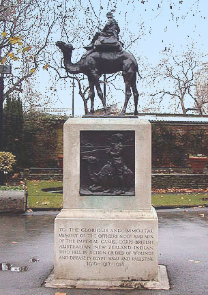 Imperial Camel Corps Monument