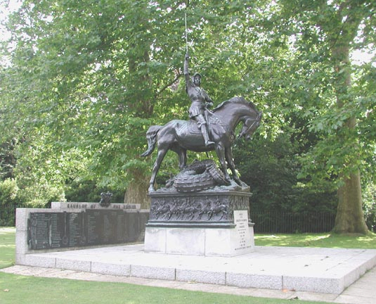 Cavalry Memorial (Triumphant St. George  and the Slain Dragon)
