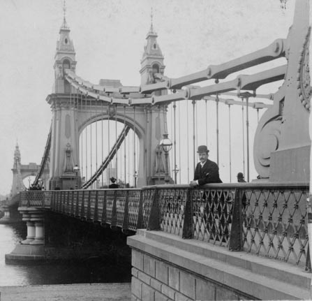 Hammersmith Bridge, London