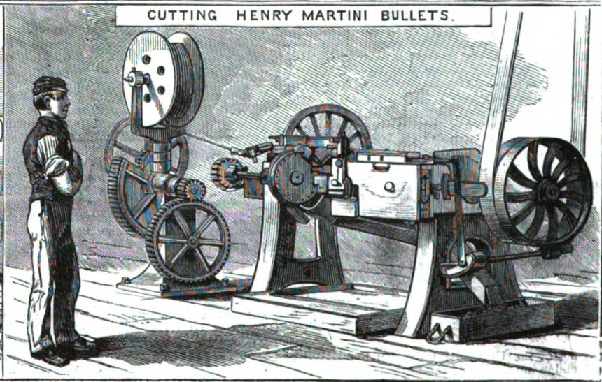 Cutting Henry Martini Bullets