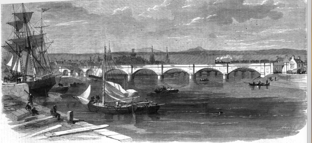 The Inverness amnd Ross-shire Railway: Viaduct over the River Ness