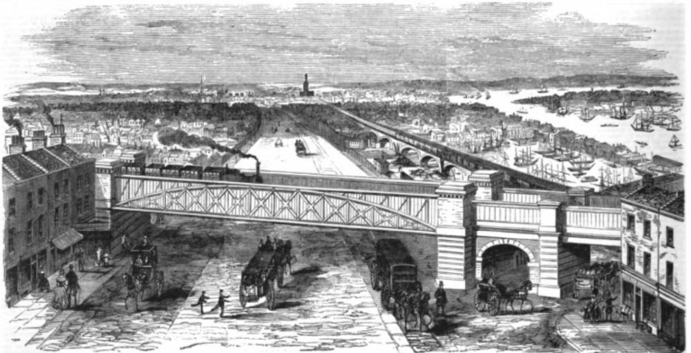 Bow Springs Bridge, Stepney Station