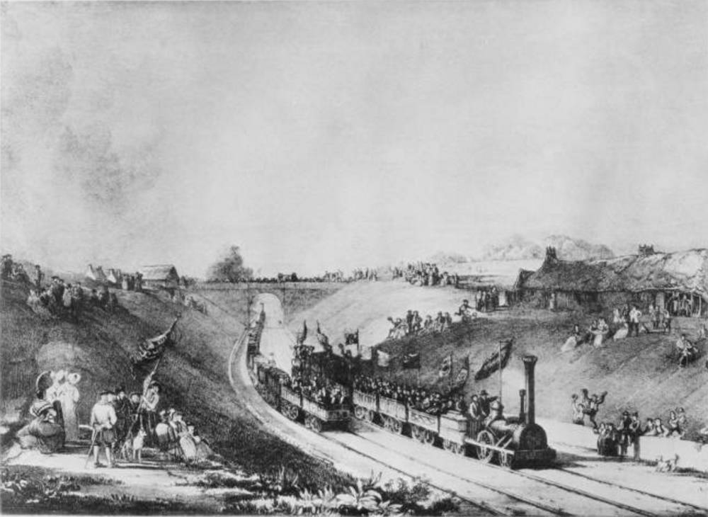 Opening of the Glasgow & Garnkirk Railway, 1831