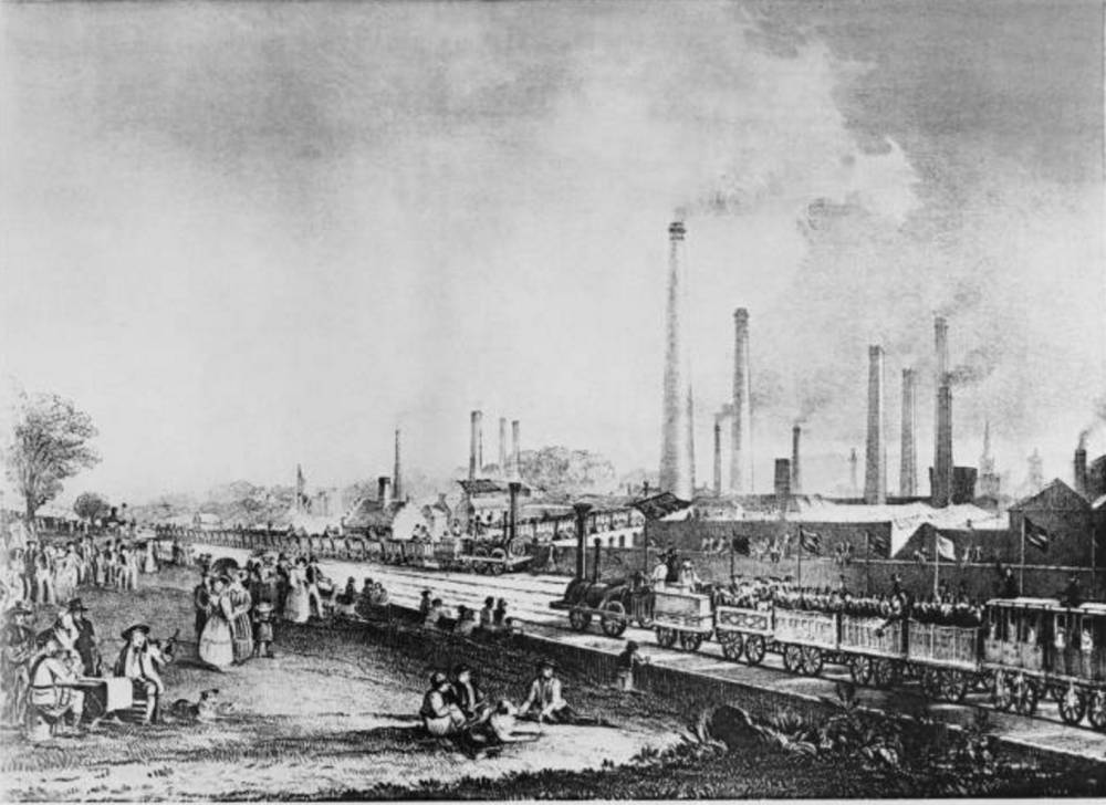Opening of the Glasgow & Garnkirk Railway, 1831